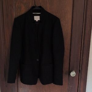 Loft Classic Black Blazer Size 8
